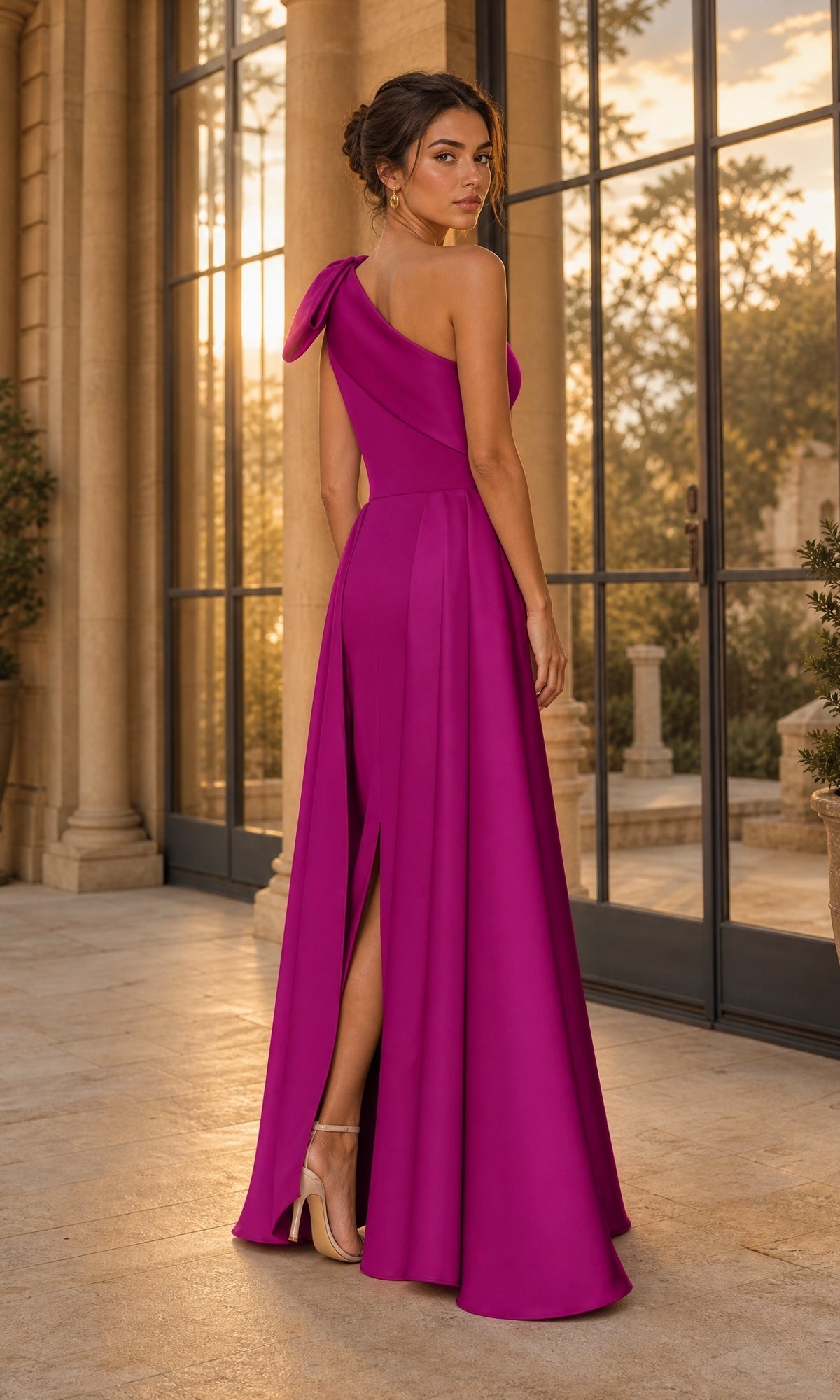 Betsy & Adam Long Formal Dress A27734