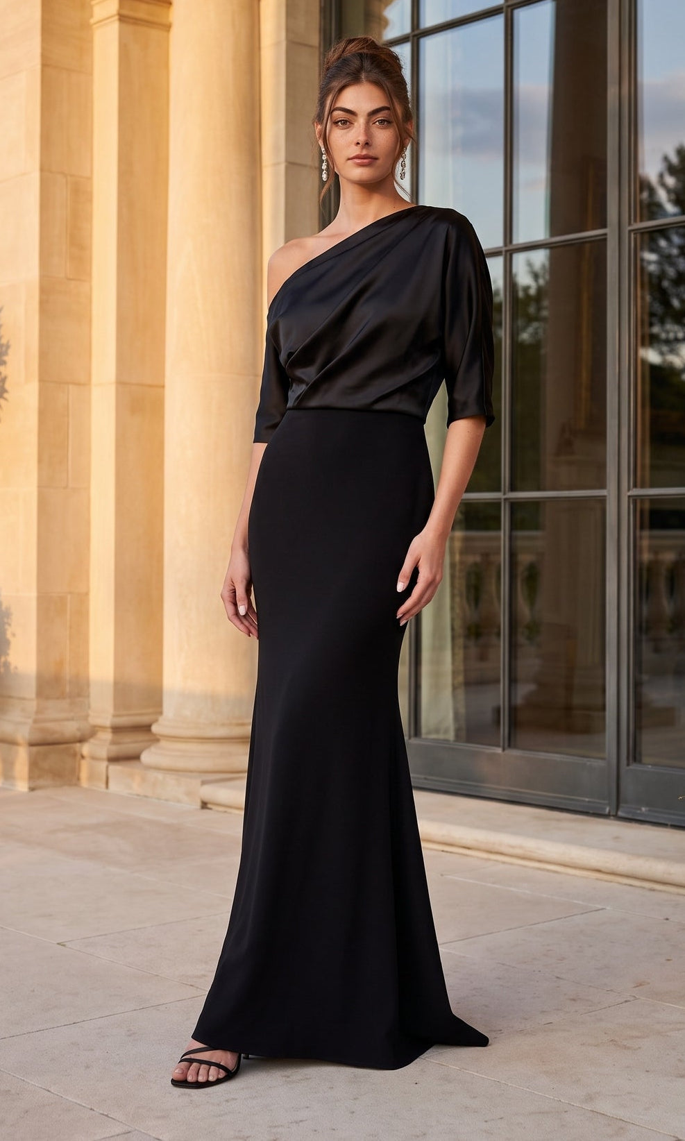 Betsy & Adam Long Formal Dress A27800