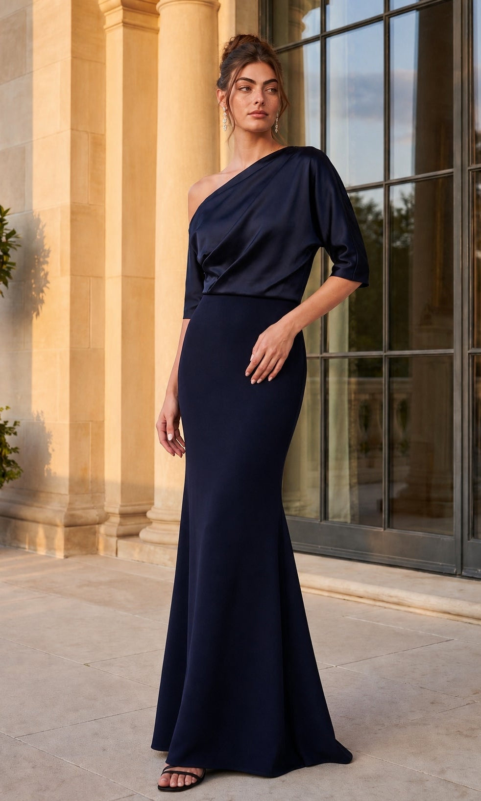 Betsy & Adam Long Formal Dress A27800