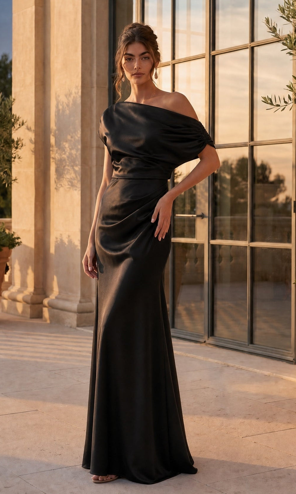 Betsy & Adam Long Formal Dress A28118