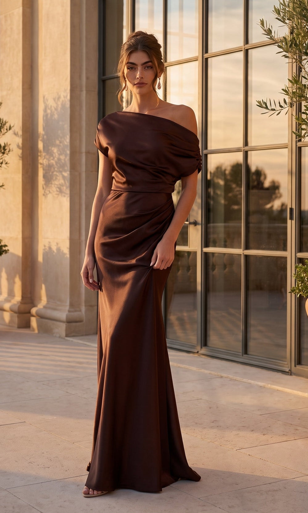 Betsy & Adam Long Formal Dress A28118