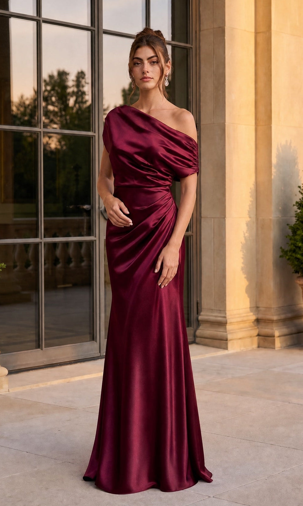 Betsy & Adam Long Formal Dress A28118