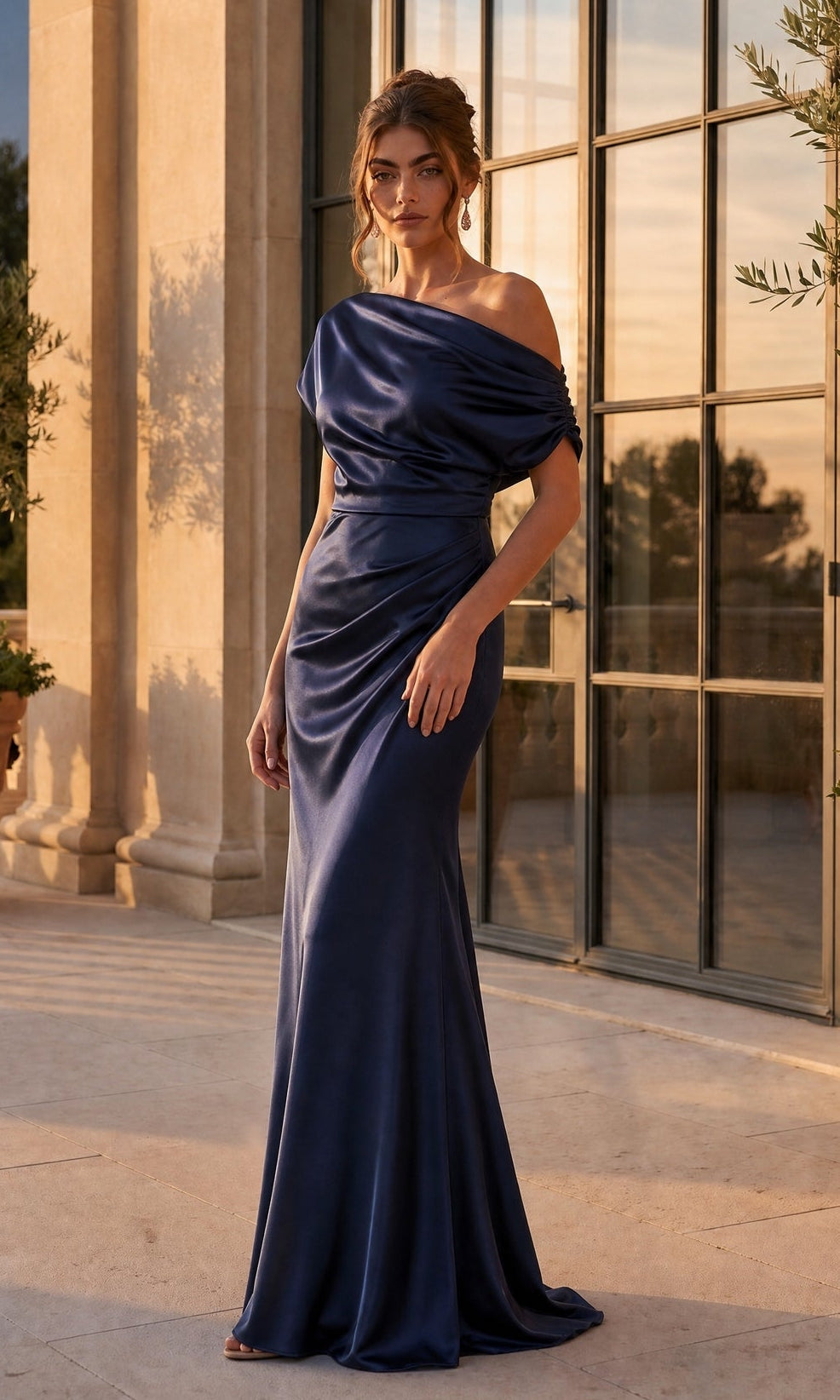Betsy & Adam Long Formal Dress A28118