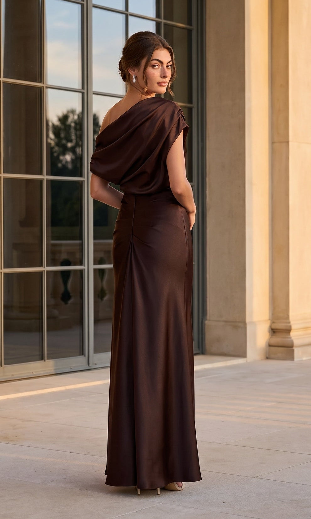 Betsy & Adam Long Formal Dress A28118