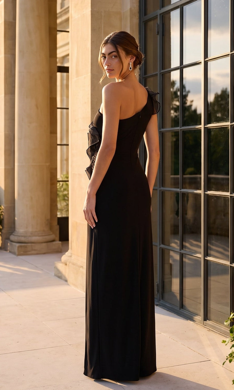 Betsy & Adam Long Formal Dress A28246