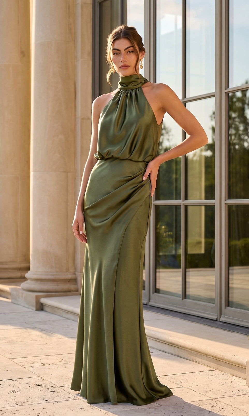 Betsy & Adam Long Formal Dress A28378