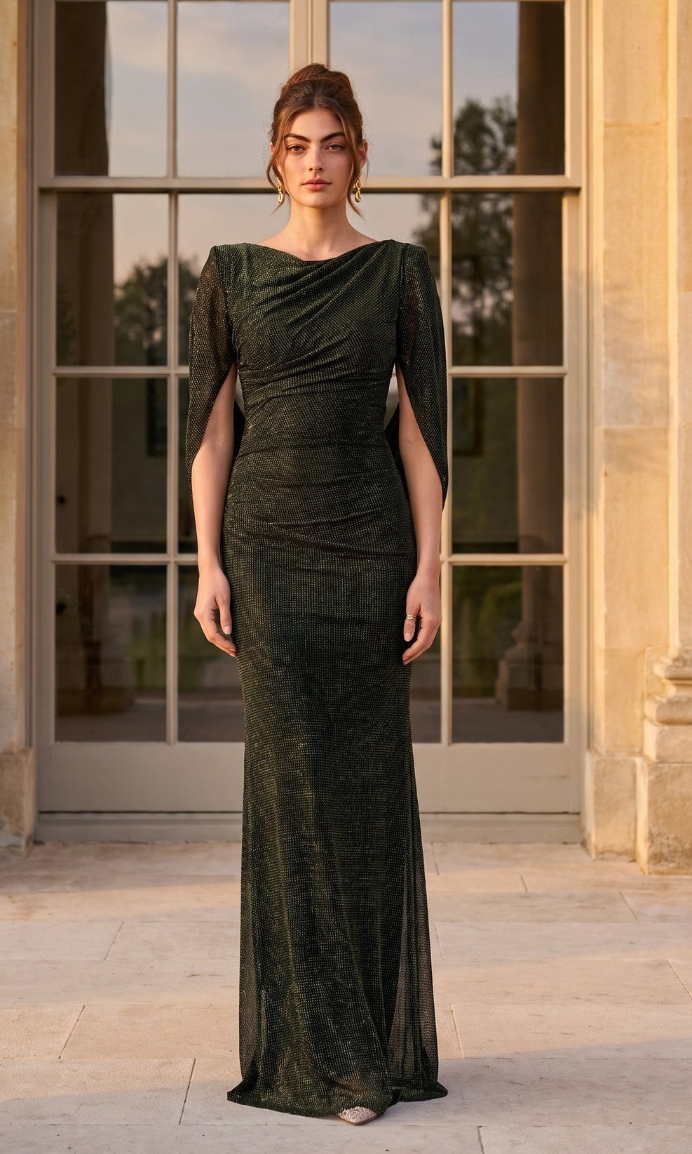 Betsy & Adam Long Formal Dress A28433