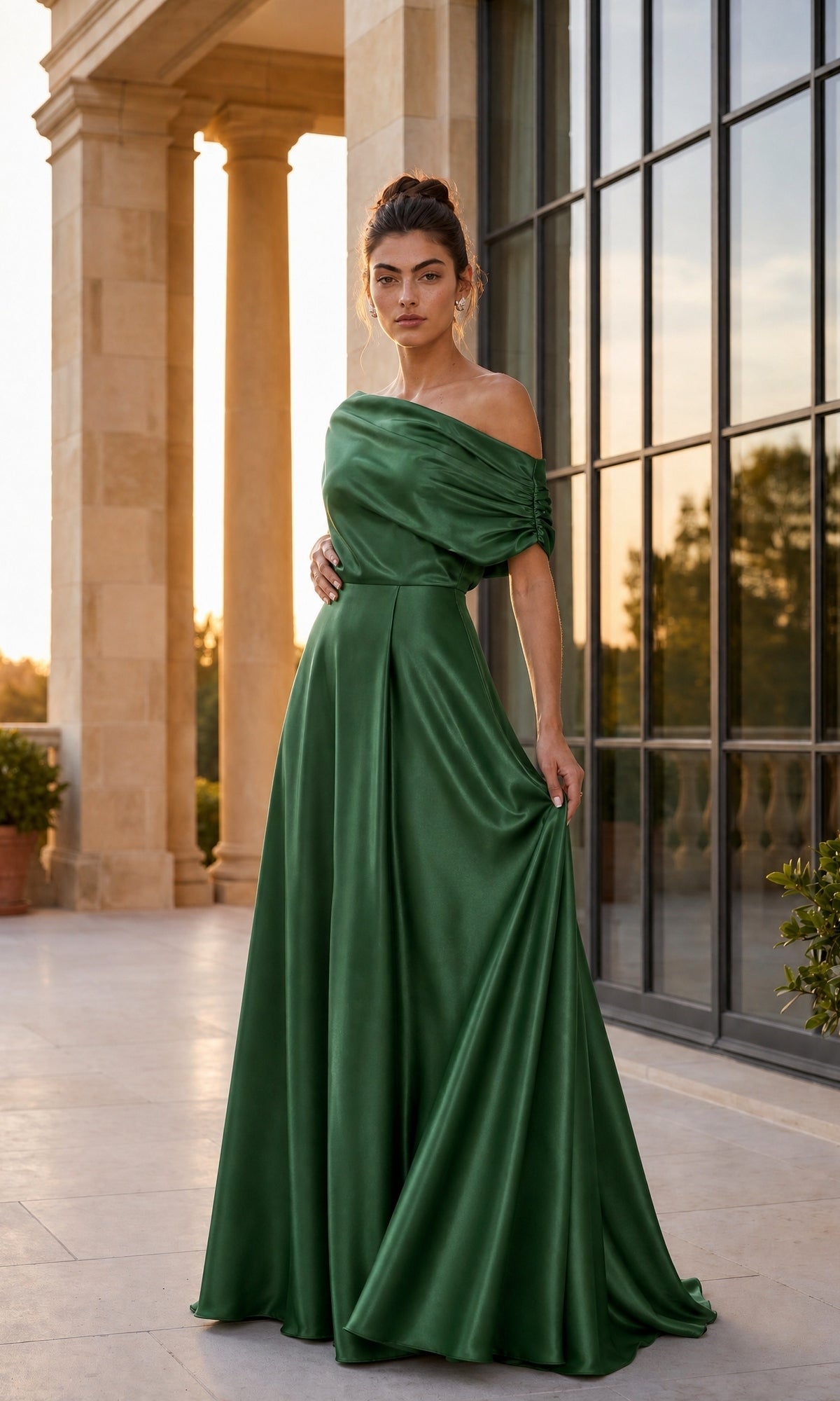 Moss Betsy & Adam Long Formal Dress A28529