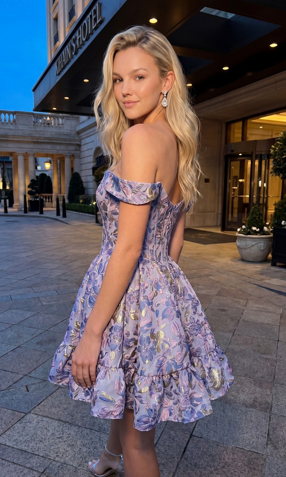Nox Anabel Short Cocktail Party Dress A7018