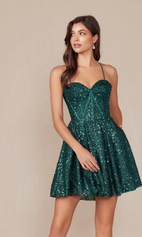 Emerald Nox Anabel Short Party Dress A843