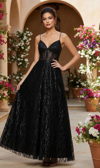 Blondie Nites Long Prom Dress 5265BN