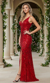 Blondie Nites Long Prom Dress 5415BN