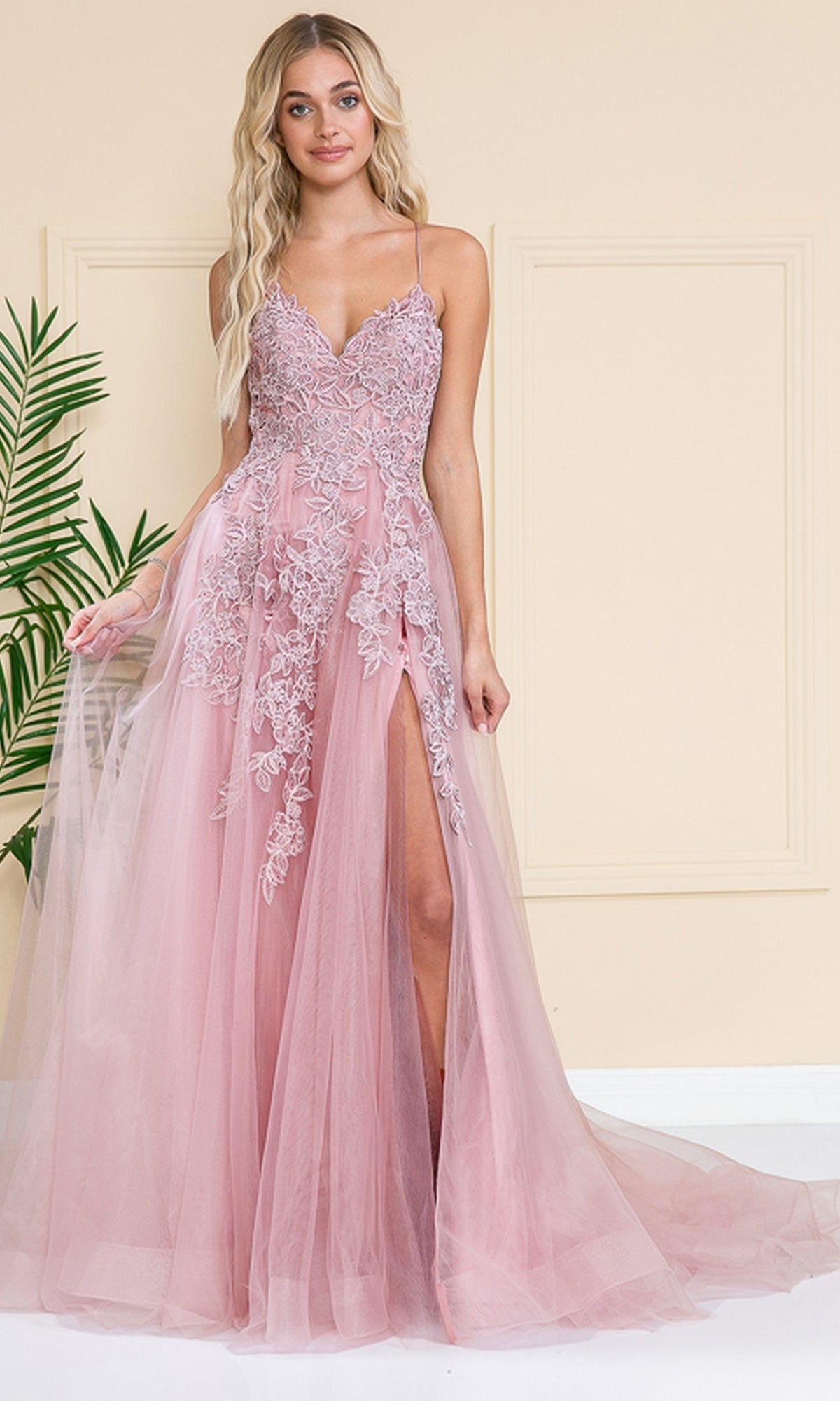 Amelia Couture Long Prom Dress BZ014