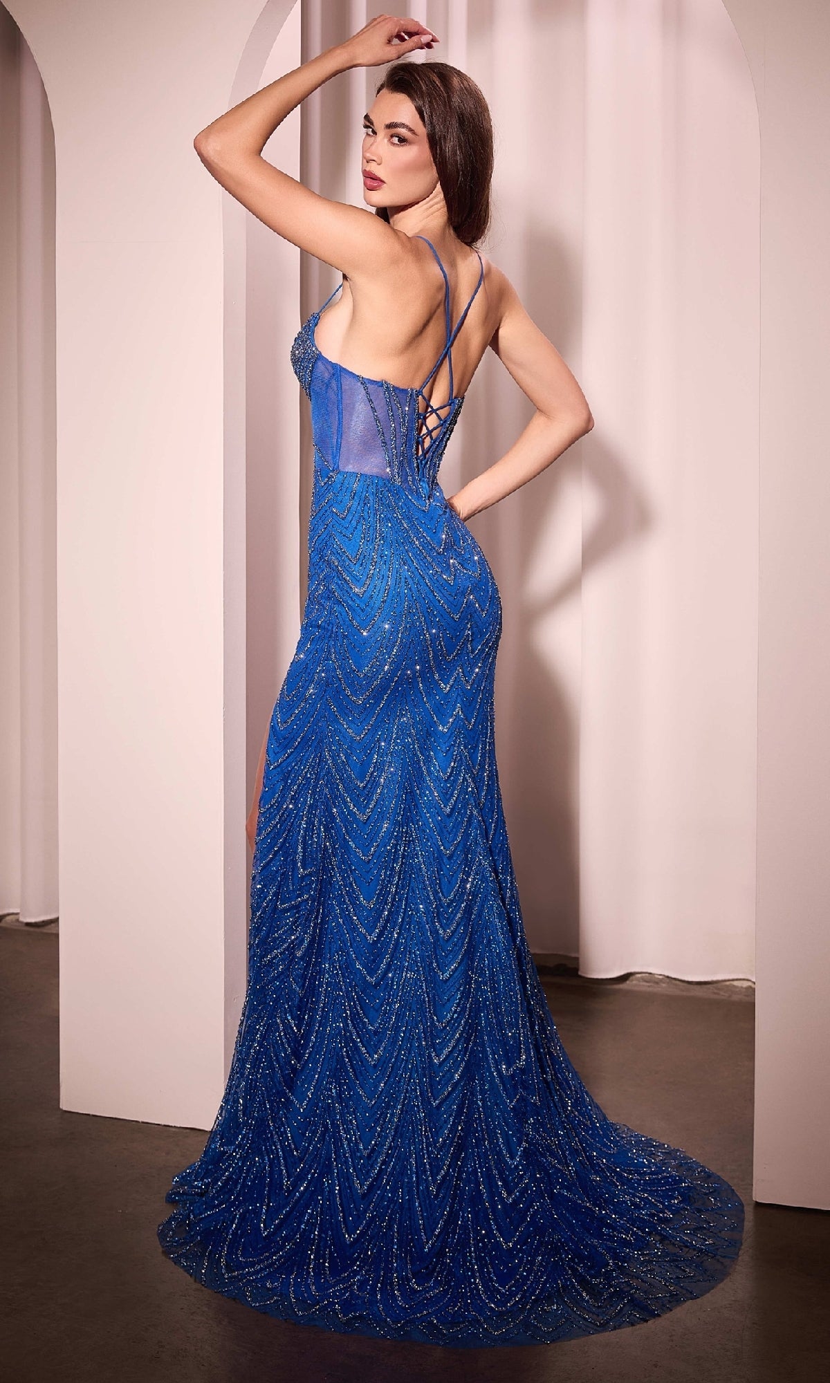 Ladivine Long Prom Dress C163