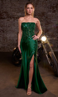 Emerald Ladivine Long Formal Dress C168 - Image