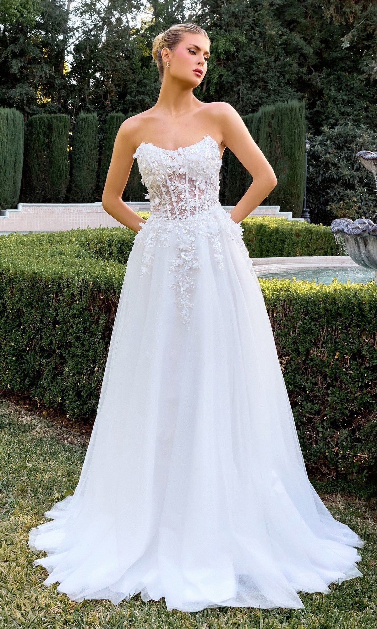 Long Formal Dress C174w by Ladivine
