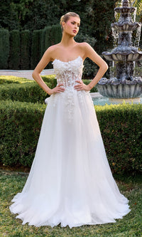 Ladivine Long Formal Dress C174W - Image