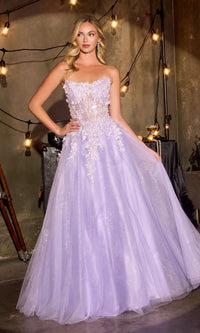 Lavender Ladivine Long Formal Dress C174 - Image