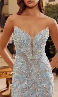 Nox Anabel Long Prom Dress c1826 - Image