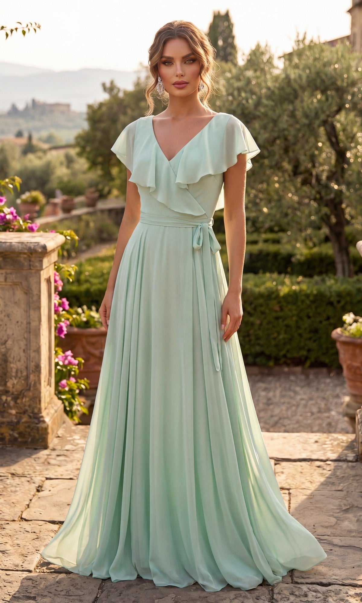 Chicas Long Formal Dress C2403