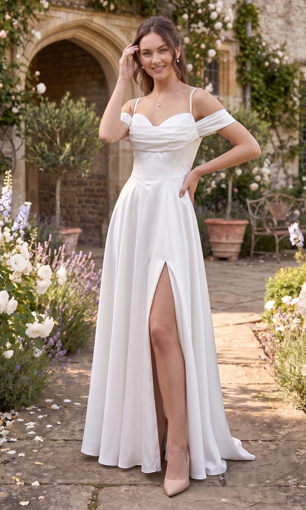 Chicas Long Formal Dress C2575