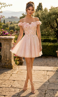 Blush Chicas Short Party Dress C312