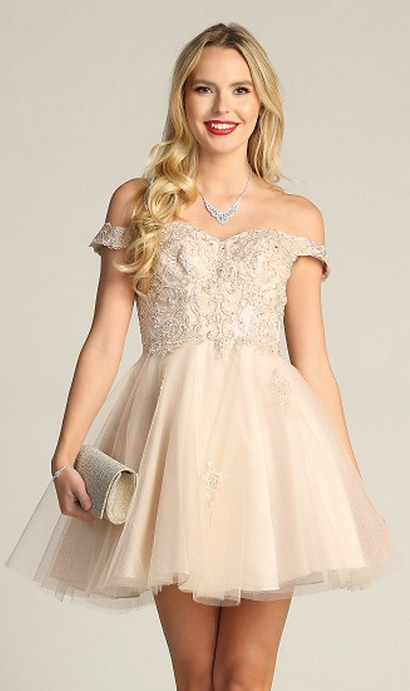 champagne babydoll dress All Of My Love Babydoll Dress In Champagne