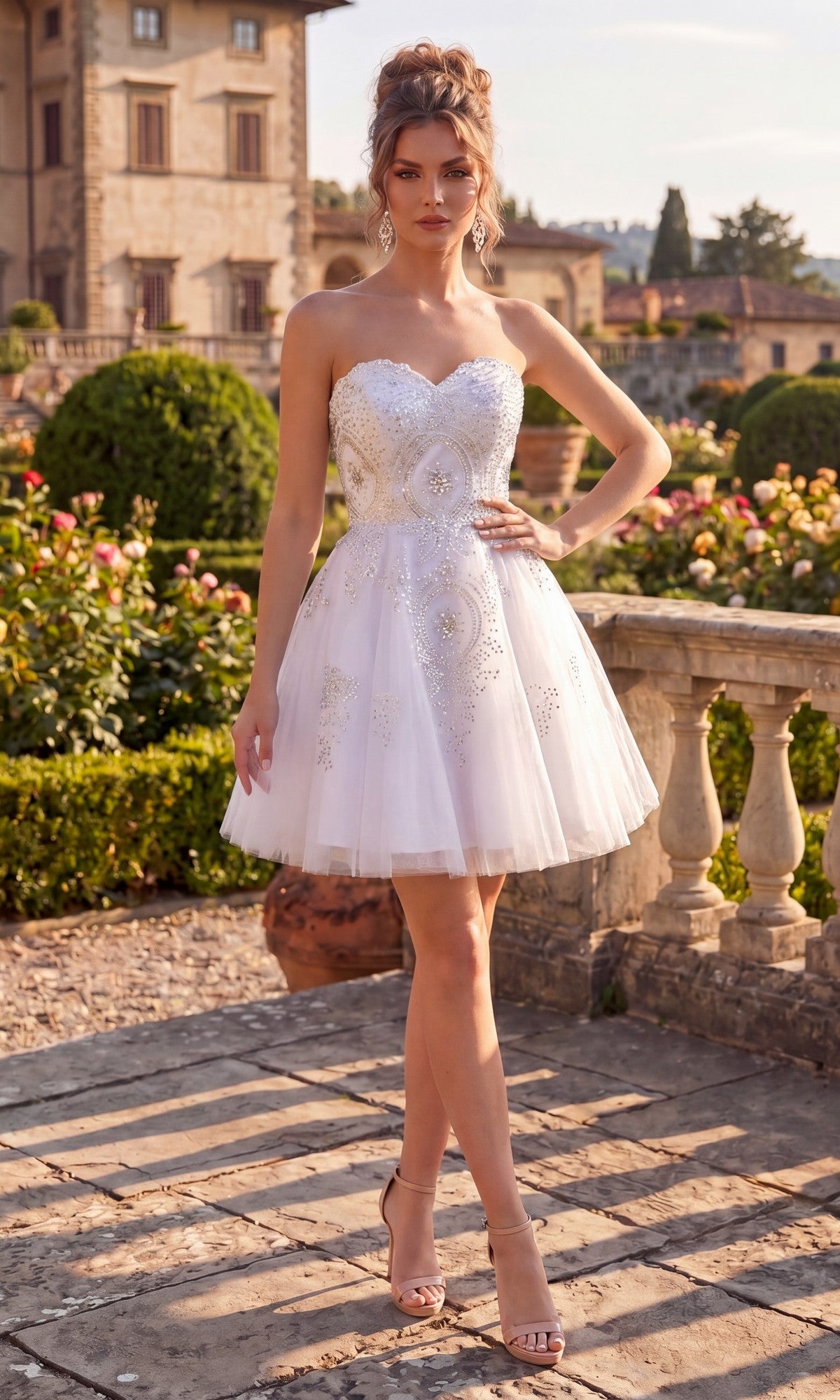 Chicas Short Party Dress C3350