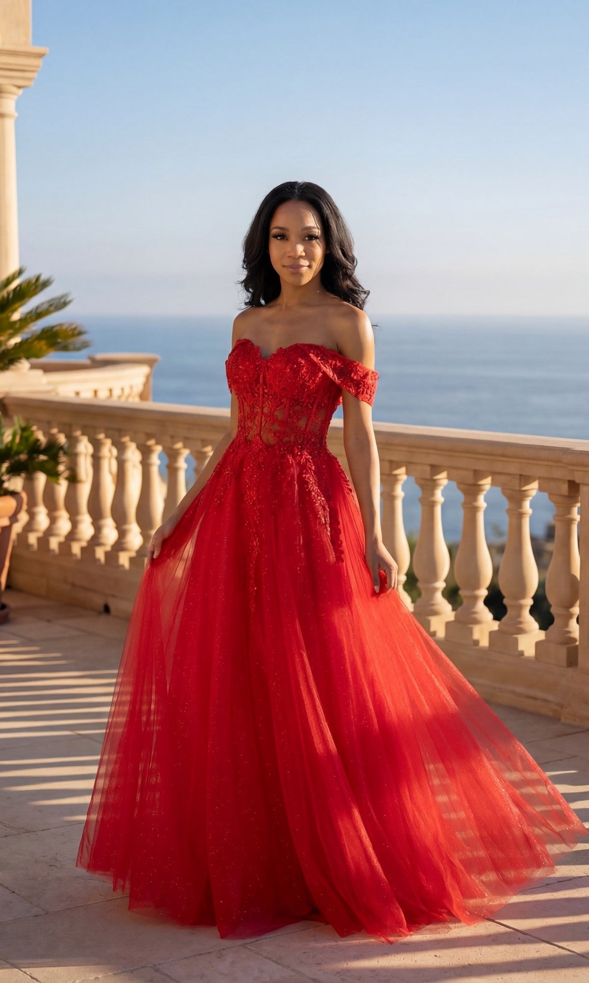 Chicas Long Formal Dress C336