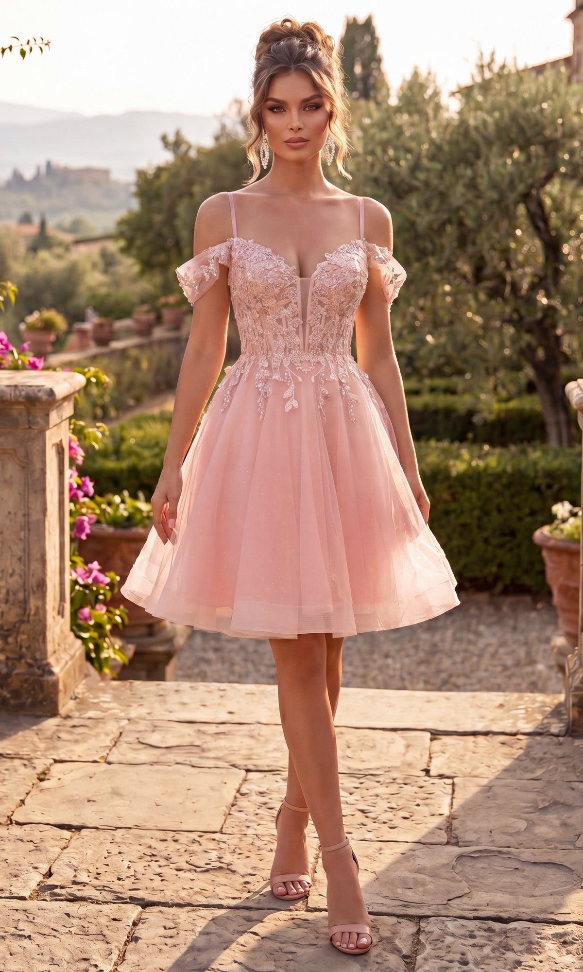 Blush Chicas Short Party Dress C359
