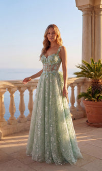 Sage Chicas Long Formal Dress C370