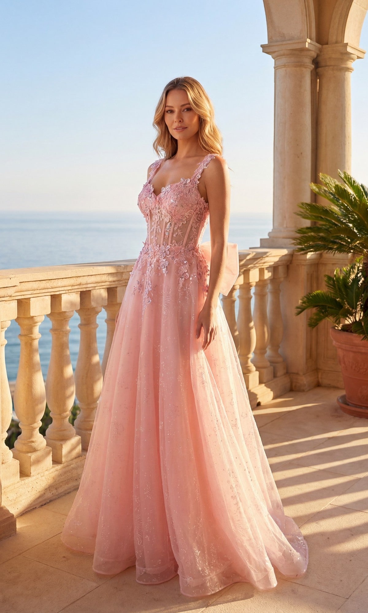 Blush Chicas Long Formal Dress C379