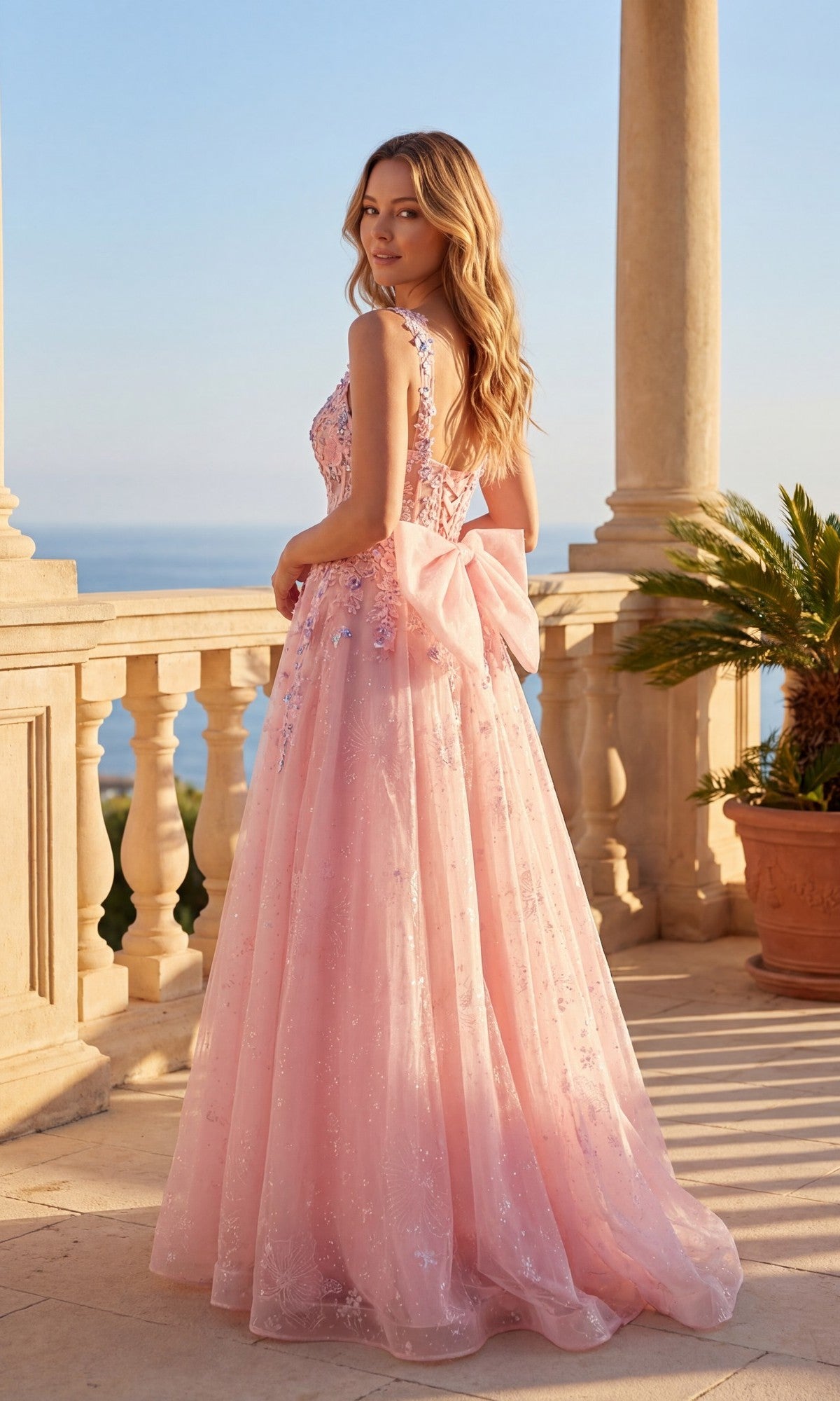 Chicas Long Formal Dress C379