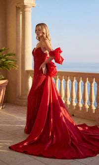 Red Chicas Long Formal Dress C381