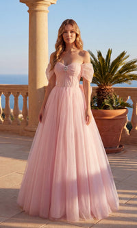 Pink Chicas Long Formal Dress C386