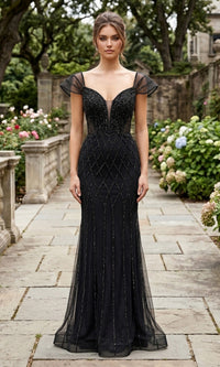 Chicas Long Formal Dress C390