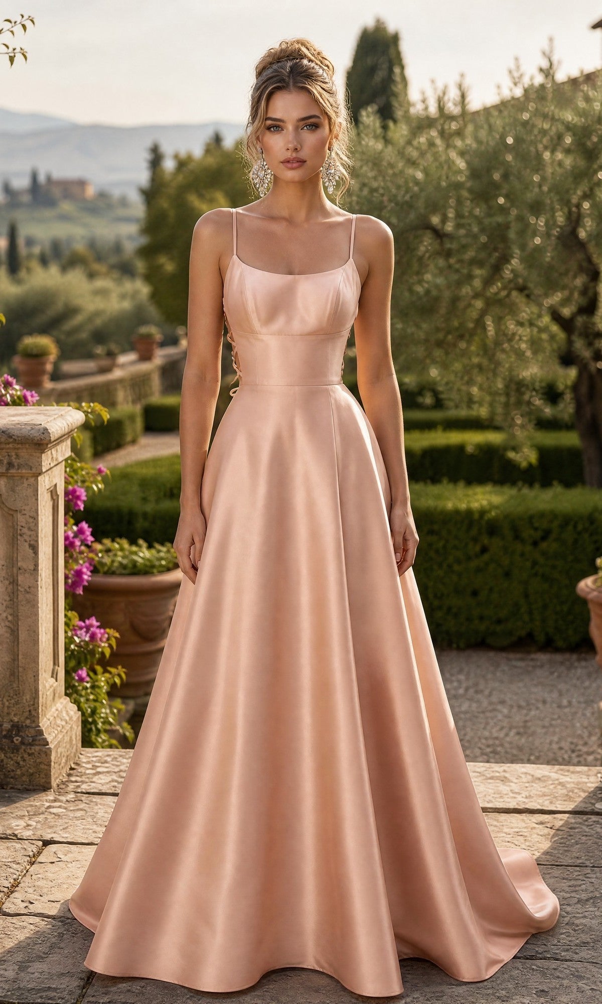 Rose Chicas Long Formal Dress C7070
