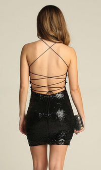  Chicas Short Party Dress c807