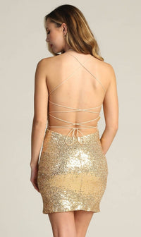  Chicas Short Party Dress c807