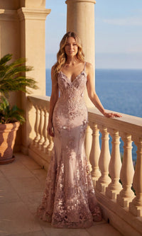 Rose Chicas Long Formal Dress C816