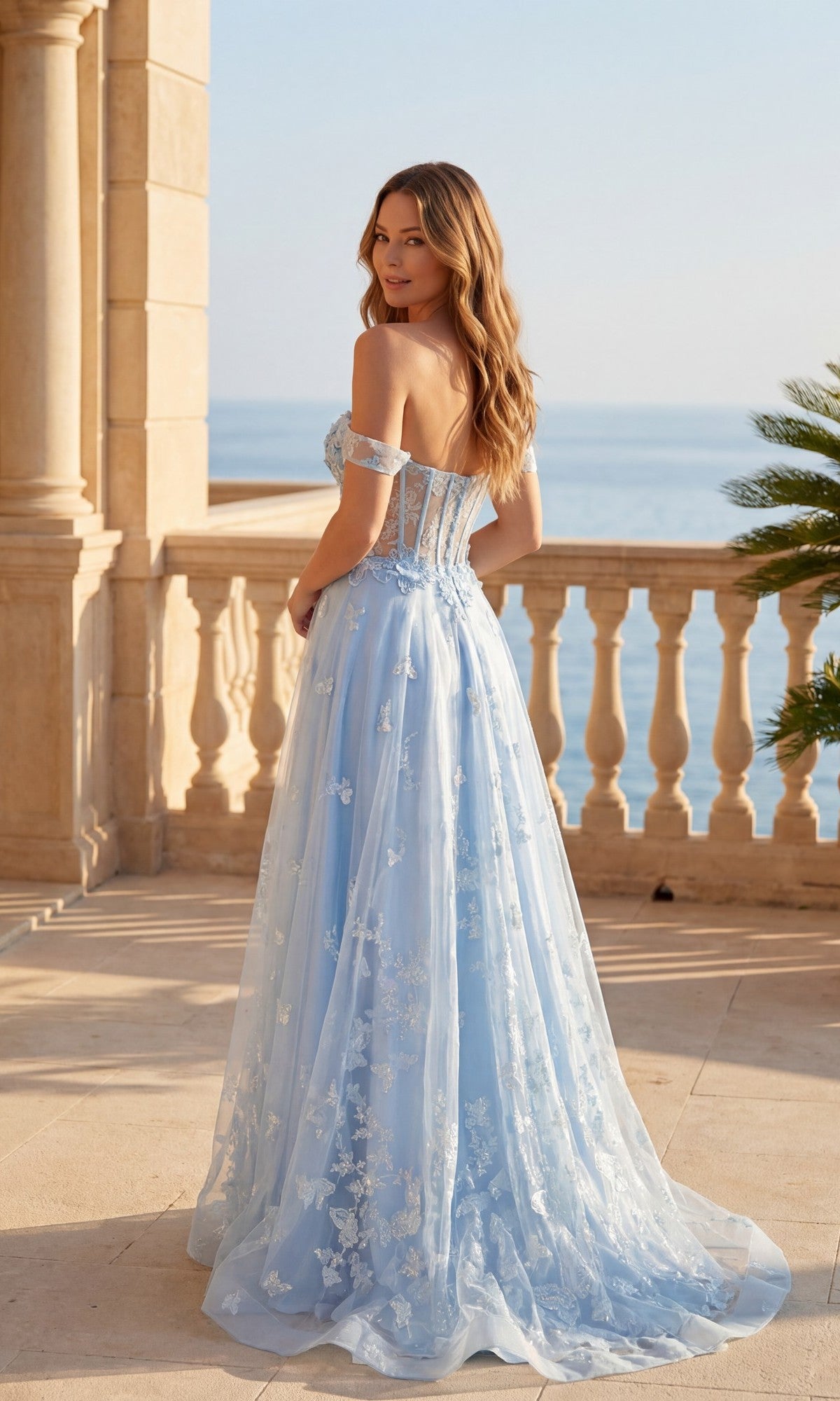 Chicas Long Formal Dress C822