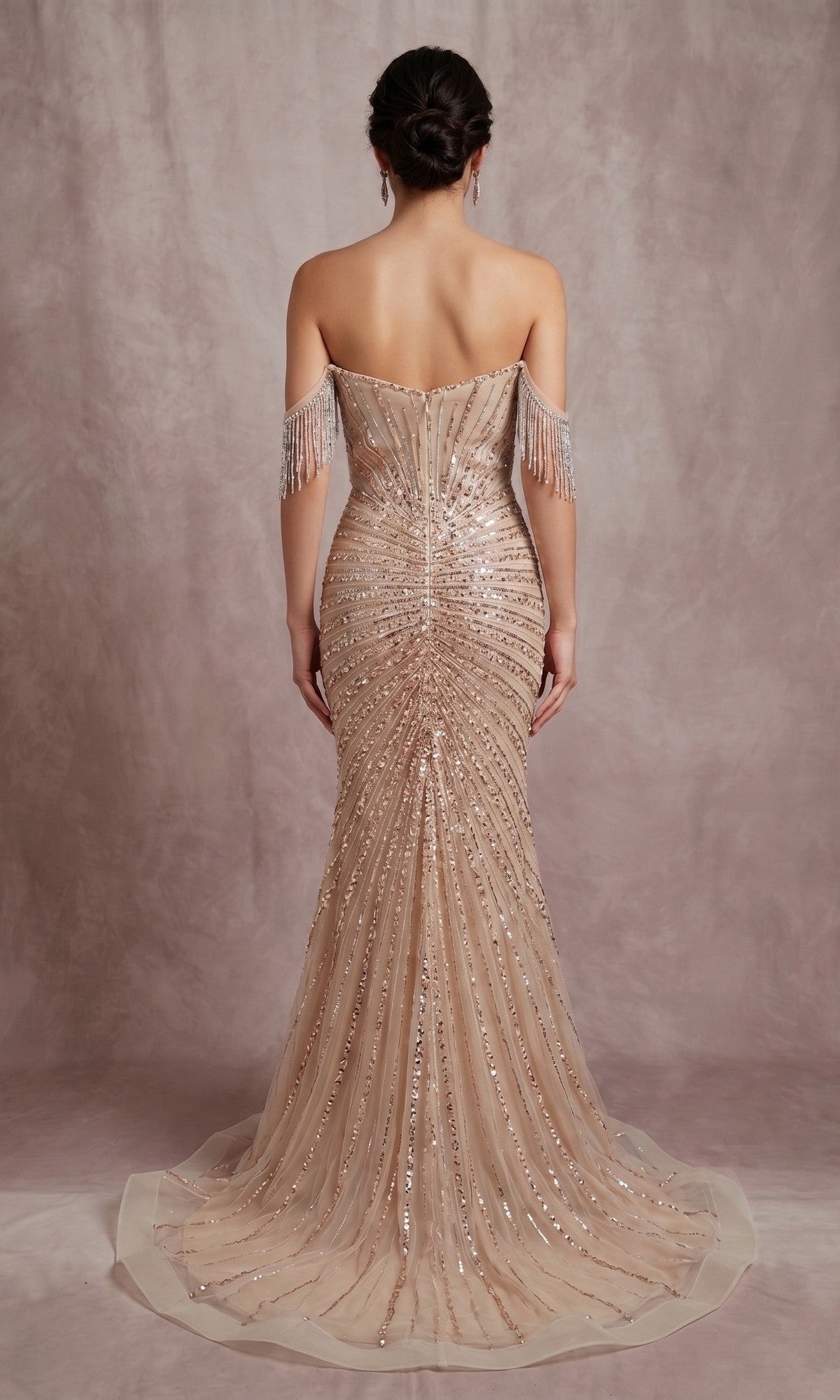 Chicas Long Formal Dress C847