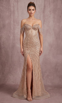 Chicas Long Formal Dress C847