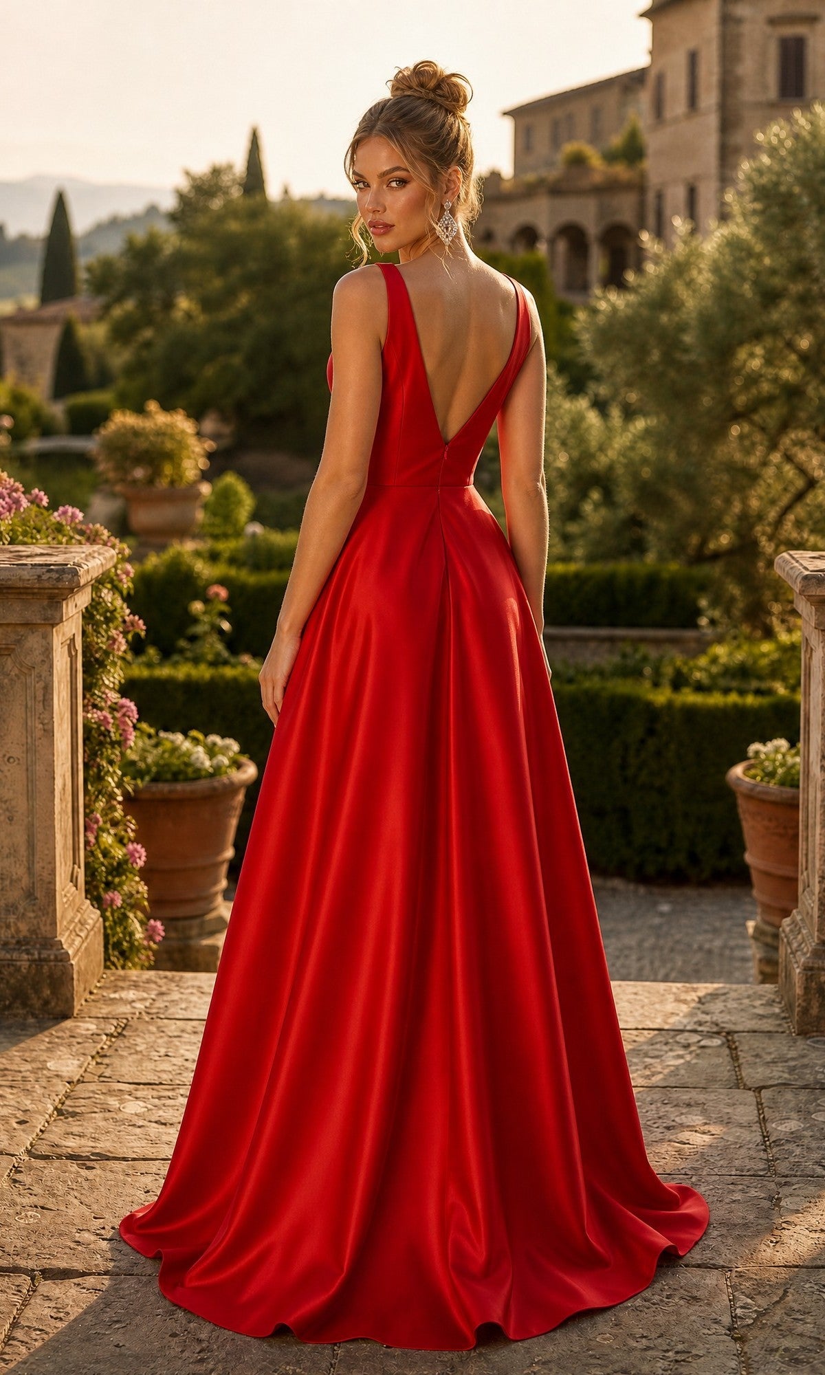 Chicas Long Formal Dress C9188