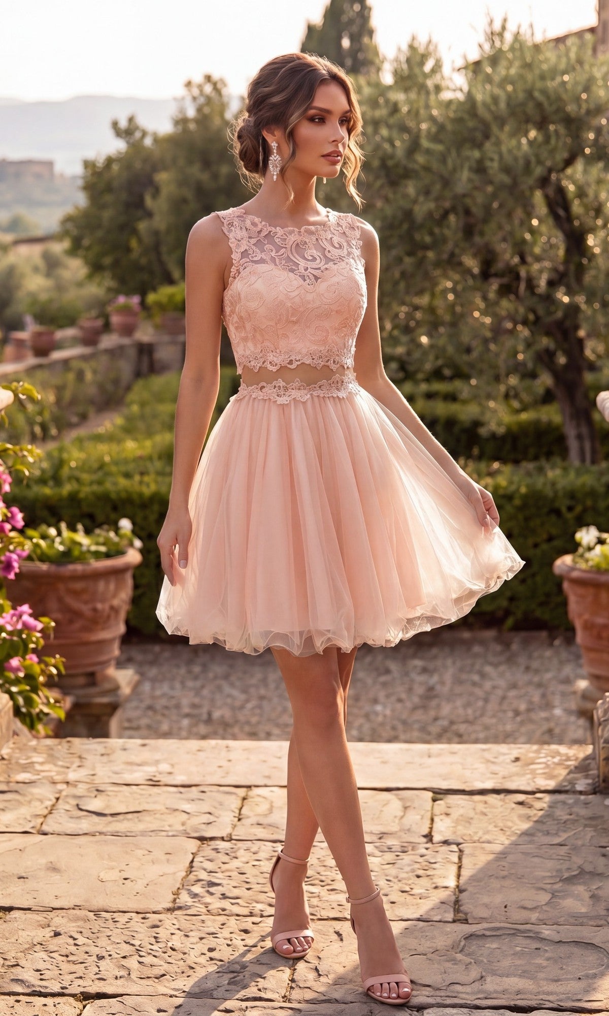 Blush Chicas Short Party Dress C9350