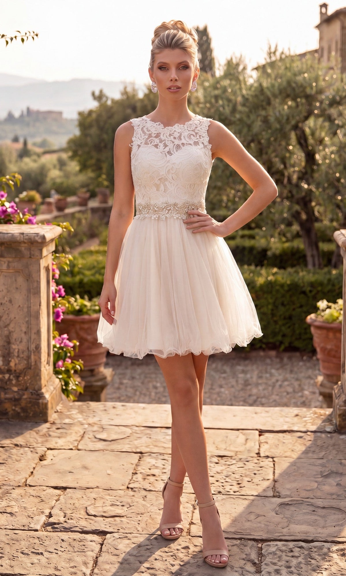Chicas Short Party Dress C9350