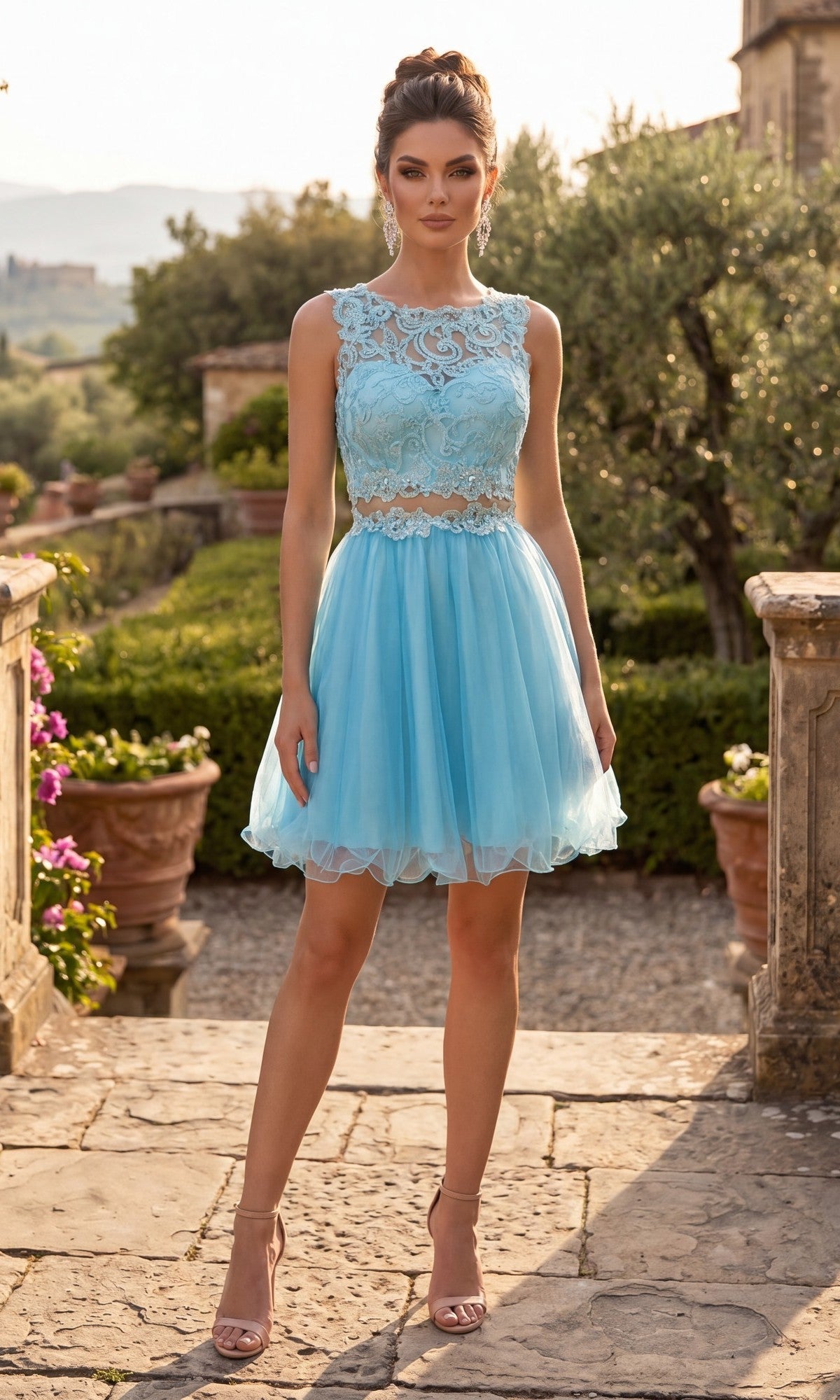 Chicas Short Party Dress C9350