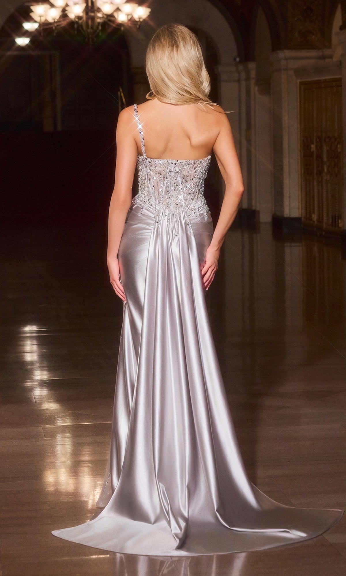 Ladivine Long Prom Dress cc0329 - Image