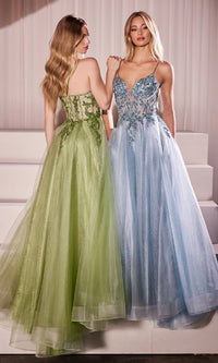 Ladivine Long Formal Dress CC0881
