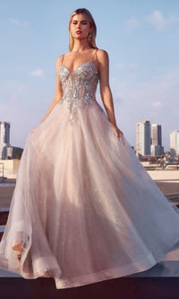 Ladivine Long Formal Dress CC0881